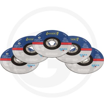 Hazet Set doorslijpschijven 125 x 1 x 22,23 mm (5 stuks)