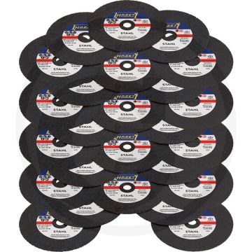 Hazet Set doorslijpschijven + 25 doorslijpschijven 100 x 1 x 9,53 mm