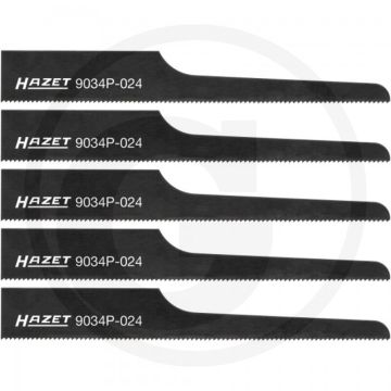 Hazet Set decoupeerzaagbladen 24T 93mm lang
