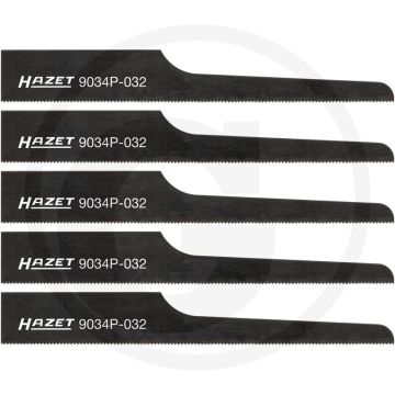 Hazet Set decoupeerzaagbladen + 32 tanden.