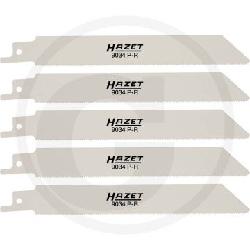 Hazet Decoupeerzaagbladen 18T/19x153mm - Voor metaal - 5 stuks