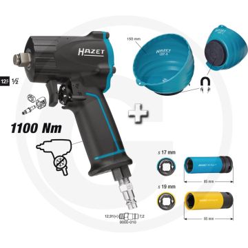 Hazet Slagmoersleutel-set 678 Nm.