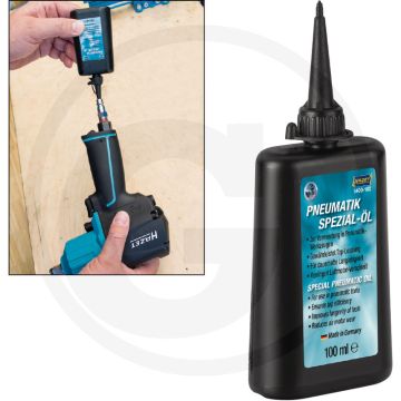 Hazet Pneumatische olie 100 ml • Vermindert slijtage luchtmotor