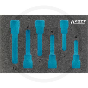Hazet 2-componenten zachtschuiminleg - Weichschaum-Einlage