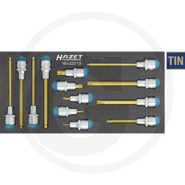 Hazet Dopsleutelbitset TIN gecoat - 342 mm