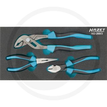 Hazet Zangen-Satz met Safety-Insert-System