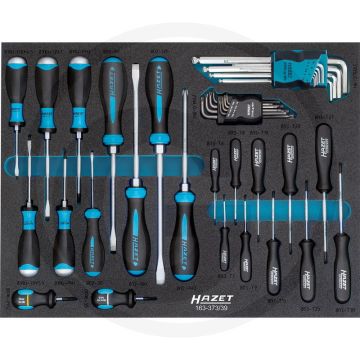 Hazet Metalen gereedschapskist met basisassortiment 519x392 mm