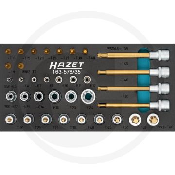 Hazet TORX® Werkzeug-Satz met Safety-Insert-System