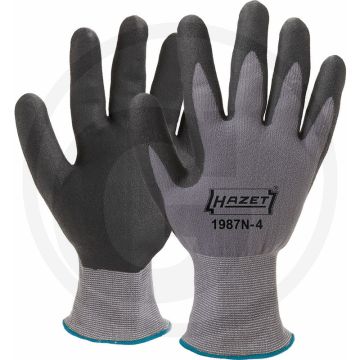 Hazet Handschoenen • Mikro-Schaum-Beschichtung, atmungsaktiv, wasserabweisend