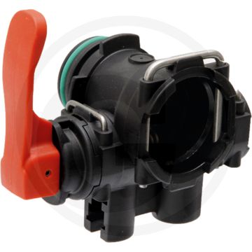 ARAG Sectieklep (serie 463T, manueel, met gaffelaansluiting)