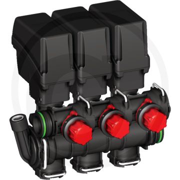 ARAG Teilbreitenventilgruppe Serie 863T (elektrisch, für 3 Teilbreiten)