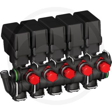ARAG Teilbreitenventilgruppe Serie 863T (elektrisch, für 5 Teilbreiten)