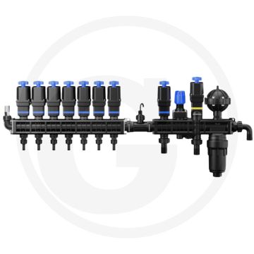 FJDynamics ATS spuitcomputer met 7 secties - 12V, 20 bar, 0-200 l/min