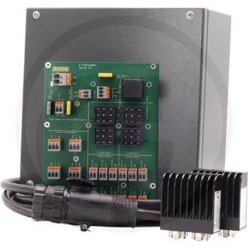 B-ISOBUS IO gateway (Variant C, 12 secties, waarvan er maximaal 6 als parametreerbare uitgangen kunnen worden gebruikt)