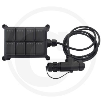 B-Isobus keypad met gekleurde LED's & 28 knoppen - IP68, 1M schakelcycli, LIN2.0 uitbreiding.