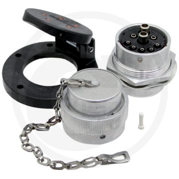 MüllerElektronik ISOBUS stekkerdoos 9 polen 2x10mm² ISO 11783-2