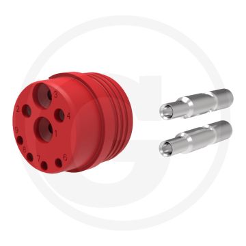 ERICH JAEGER Contactafdichting met PWR-contacten (Krimpcontacten, voor maximale kabeldoorsnede van: 16,0 mm²)