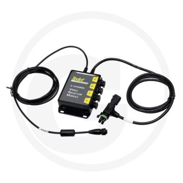 TeeJet Videoselectiemodule met 4 kanalen (video-selectie-module met 4 camera's)