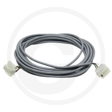 Stroomkabel (met losse kabeleinden, ; 2x 1,0 mm² met zekering en stekkerverbinding, ; 2 m lang )
