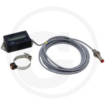 Bedrijfsurenteller (met toerentalsensor)