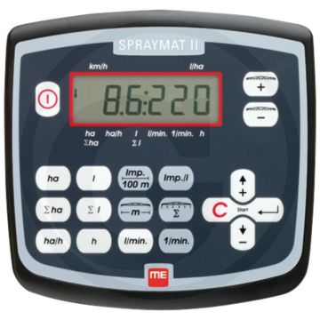MüllerElektronik Spraymat-computer | Hectareteller & sectieaanpassing