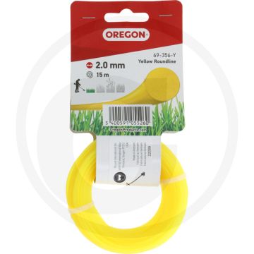 OREGON Trimmerdraad nylon (YellowLine rond)