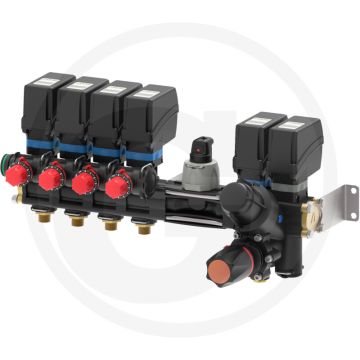 ARAG Proportioneel regelventiel serie 881 (elektrisch, 2-weg, debietmeter Wolf)