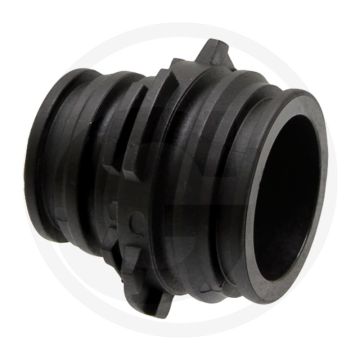 Tecomec Verloopsok V-deel T6 naar T5 23mm. O-ringen apart bestellen!