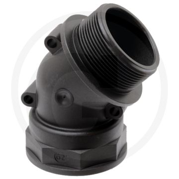 ARAG Bocht 45°, 1x IG 2" en 1x AG 2" (45°)