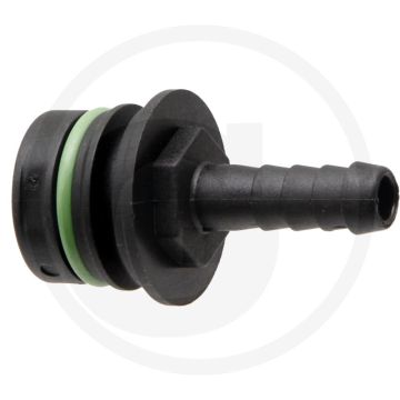 Tecomec V-deel T2 met slangtule Ø 13mm (recht)