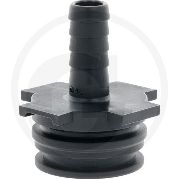 Tecomec V-deel T4 met slangtule Ø 13mm (recht)