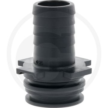 Tecomec V-deel T4 met slangtule Ø 25mm (recht)
