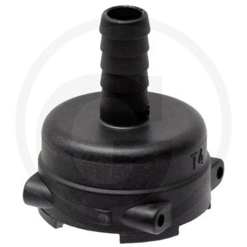Tecomec M-deel T5 met slangtule Ø: 16 mm (recht)