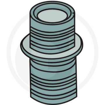 ARAG Aansluitstuk Ø 32mm (recht)
