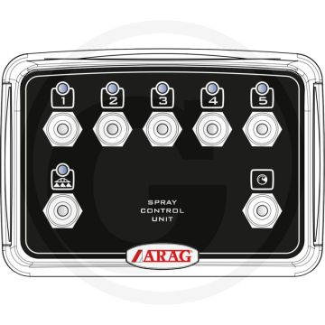 ARAG Schaltkasten Serie 4669, 5+2 Wege