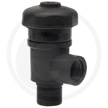 Agrotop Sectieventiel - Doorstroming max. 40 l/min. bij 20 bar, G 3/4" ingang, G 1/2" uitgang