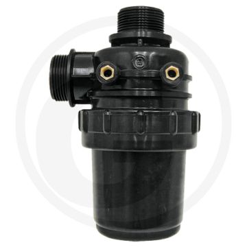 Aanzuigfilter AG 1 1/4", mazen 50 (Filtermarkering: blauw)