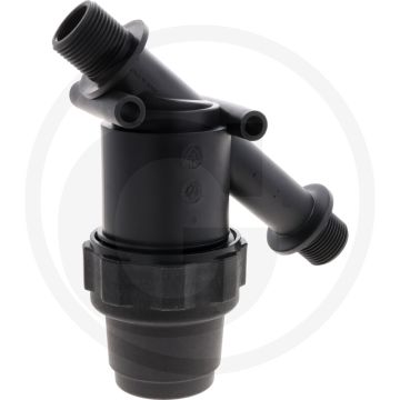 Tecomec Drukfilter buitendraad 3/4", 32 mazen, 15 bar.