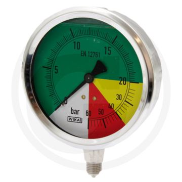 WIKA Manometer 0-60 bar (isometrisch)