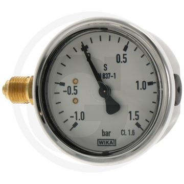 Vacuümmanometer (met glycerine gevuld)