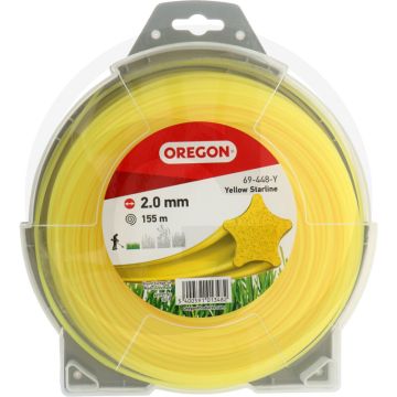 OREGON Trimmerdraad nylon (YellowLine ster)