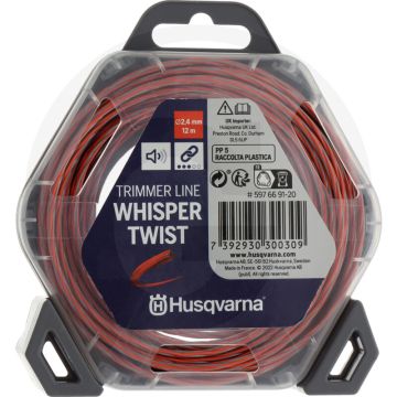 Husqvarna Nylonfaden Whisper-Twist (Faden-Ø 2,4 mm / 12 m)