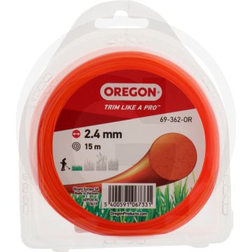 OREGON Trimmerdraad nylon (ColouredLine rond (oranje))