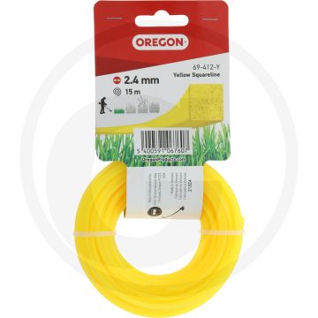 OREGON Trimmerdraad nylon (YellowLine vierkant)