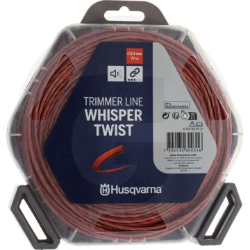 Husqvarna Nylonfaden Whisper-Twist (Faden-Ø 2,4 mm / 77 m)