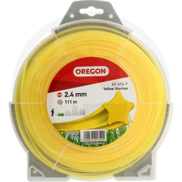 OREGON Trimmerdraad nylon (YellowLine ster)