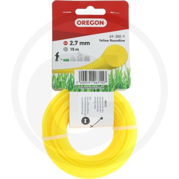 OREGON Trimmerdraad nylon (YellowLine rond)