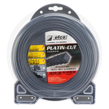 EMAK Trimmerdraad nylon (Platin-Cut 4-kant getand (63040241A))