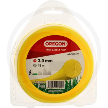 OREGON Trimmerdraad nylon (ColouredLine rond (geel))
