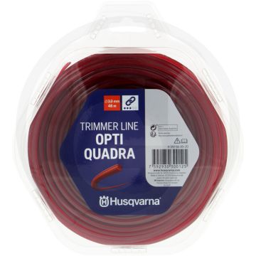 Husqvarna Nylonfaden Opti-Quadra (Faden-Ø 3,0 mm / 48 m)